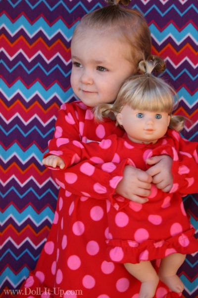 girl and baby doll matching outfits