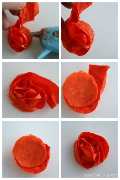 Ruffle Flower Headband