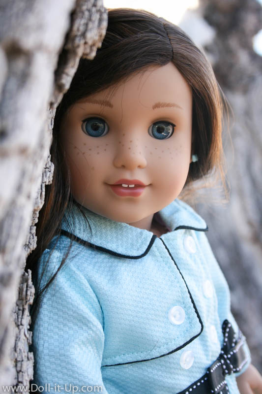 american girl doll coat