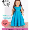 Lucy Gown Sewing Pattern for 18 inch Dolls